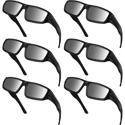 Solar Eclipse Glasses Approved 2024, (6 Pack) CE And ISO 12312-2 Certified Eclipse Viewing Glasses, Total Eclipse Glasses