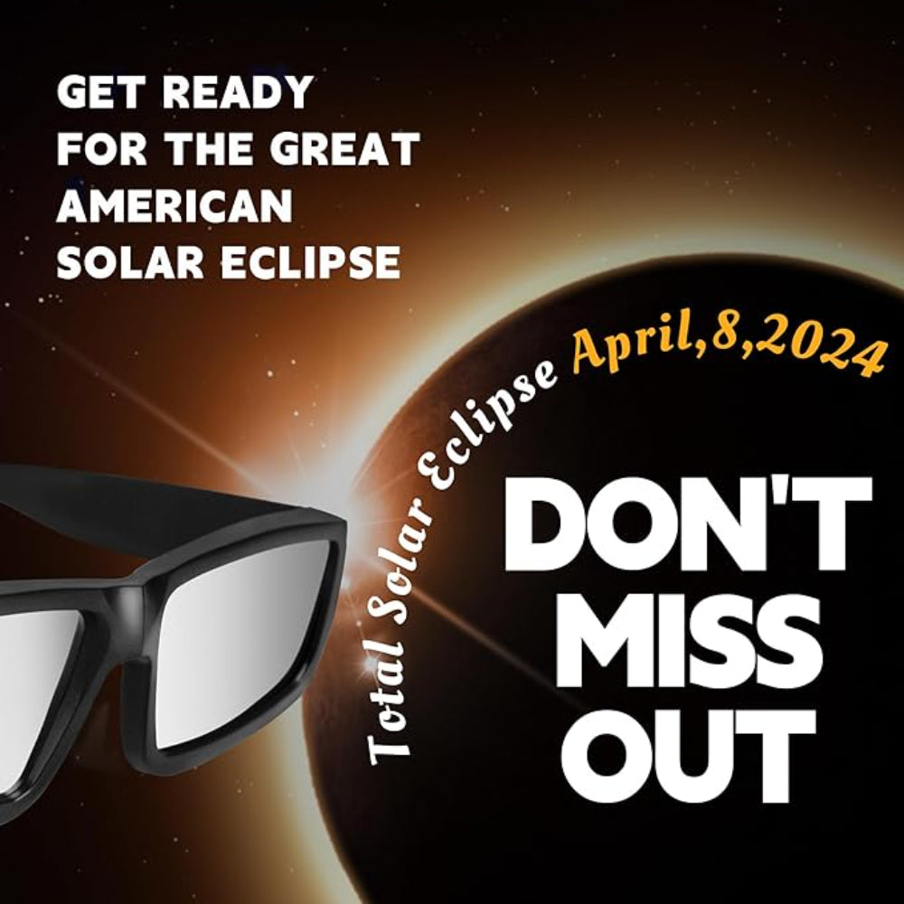 Solar Eclipse Glasses Approved 2024, (6 Pack) CE And ISO 12312-2 Certified Eclipse Viewing Glasses, Total Eclipse Glasses