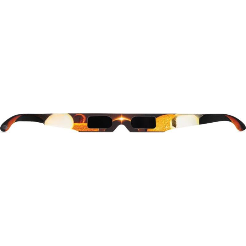 Solar 5 Pack Premium Eclipse Glasses, AAS Approved 2024 Solar Glasses, CE and ISO Certified, HD Film, Crisp Solar Image